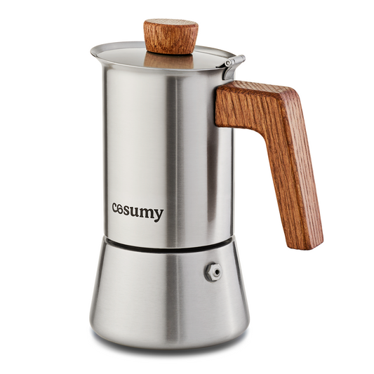 Espressokocher Edelstahl