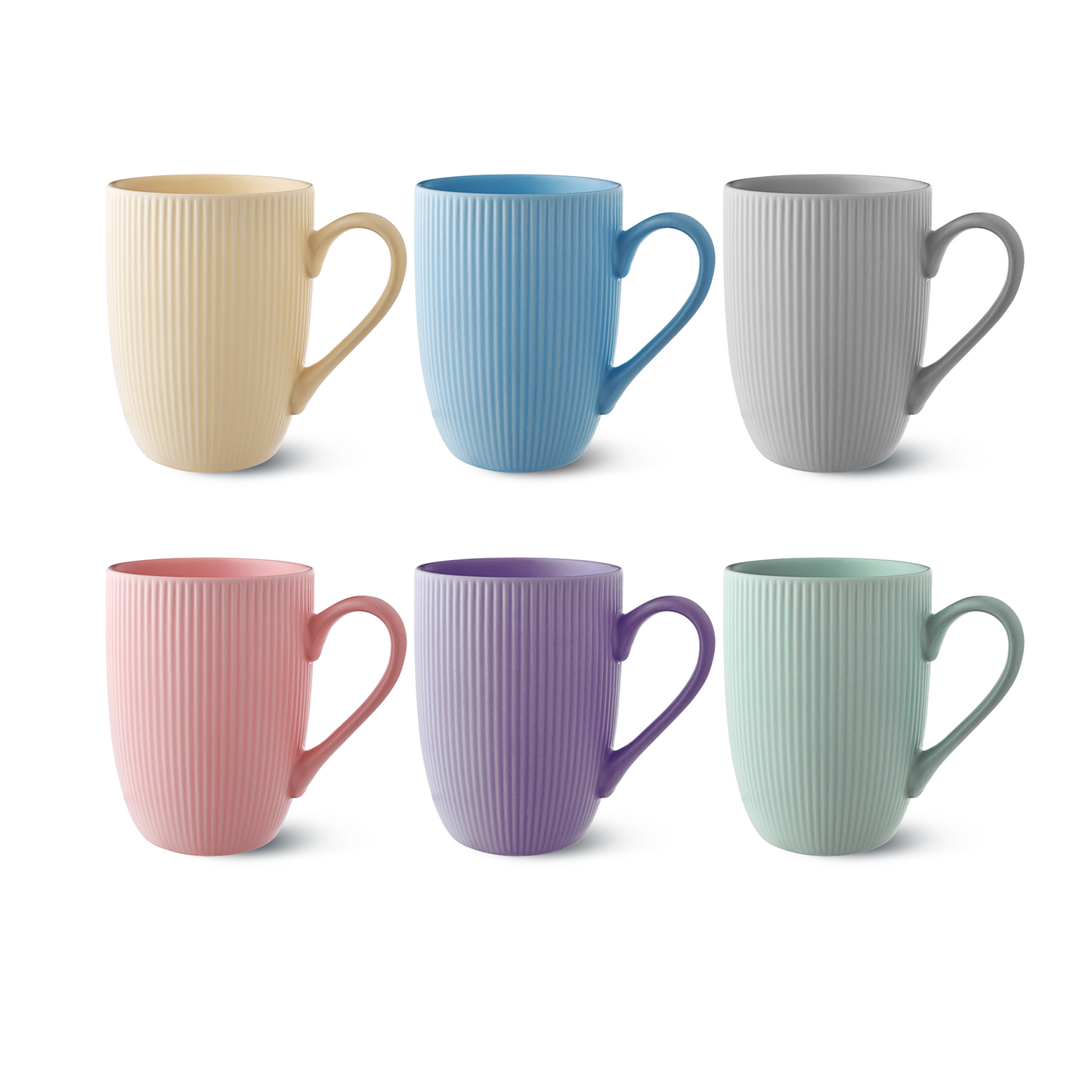 Kaffeeservice Pure Matte Pastel – Kaffeetassen Set